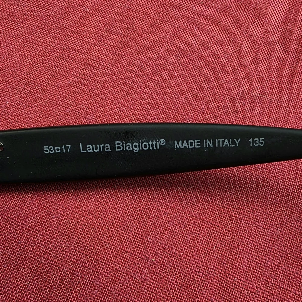 Vintage Laura Biagiotti Italy Sunglasses FRAMES Read Notes!